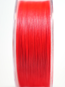 Fil tressé Xtreme8 rouge par Cannes Boréal – tressage 8 brins rond pour une glisse fluide, une sensibilité accrue et une durabilité exceptionnelle.